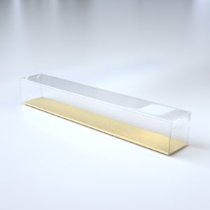 Transparante verpakking rechthoek 100x30x20 mm