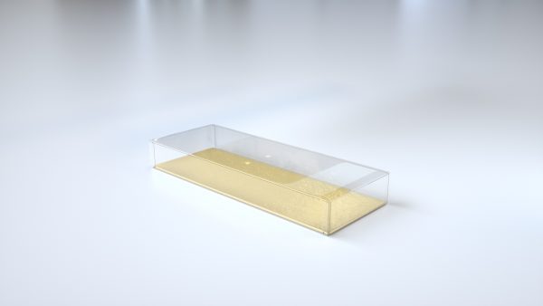 Transparante verpakking rechthoek 160x60x20 mm