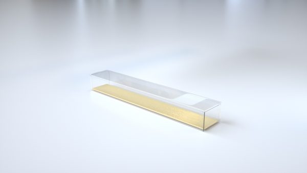Transparante verpakking rechthoek