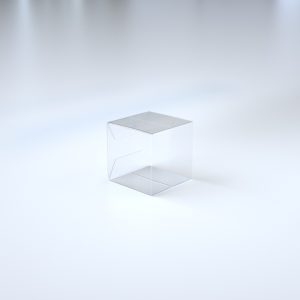 Transparante verpakking vierkant